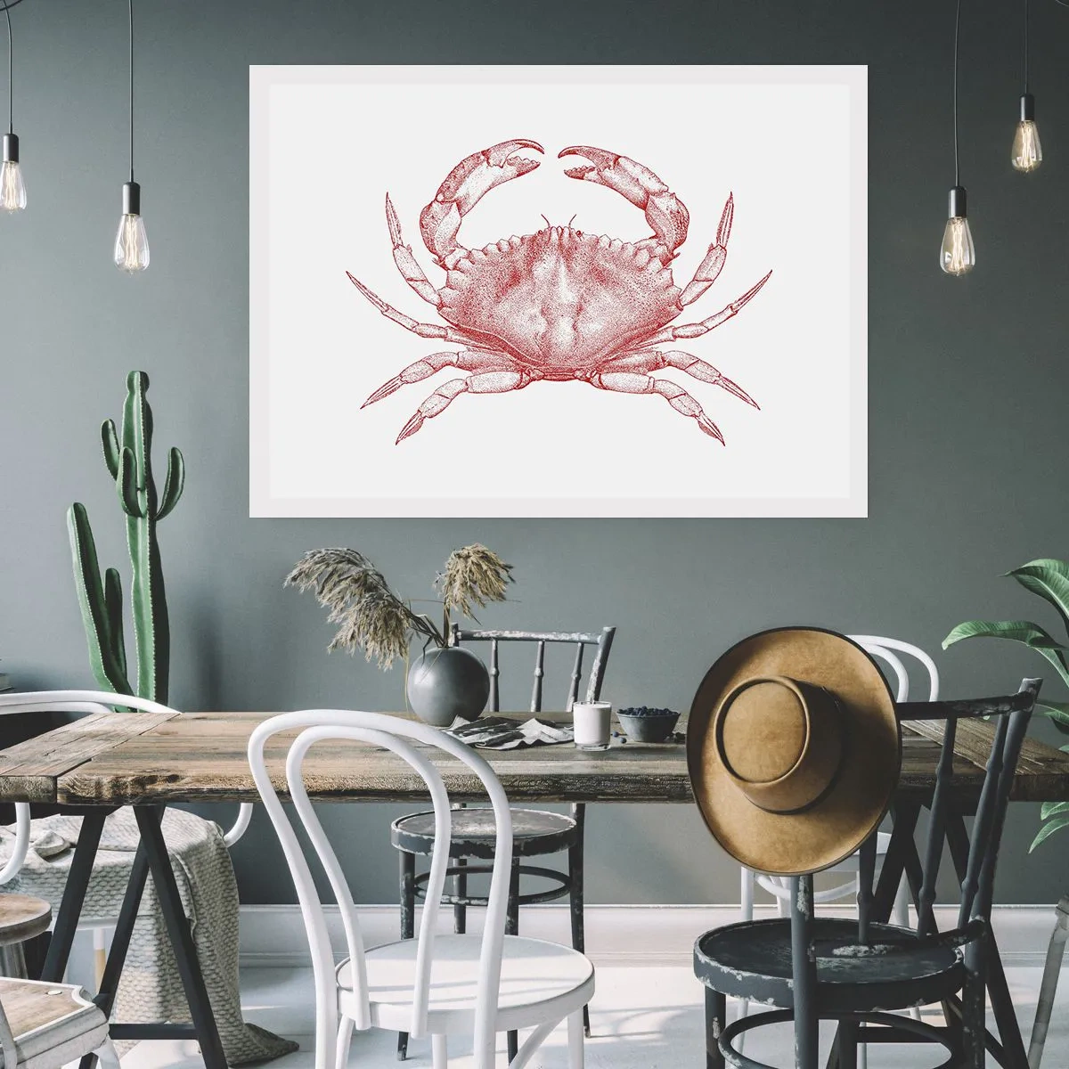 Affiche - Poster - Le crabe des crabes - 70x50 cm