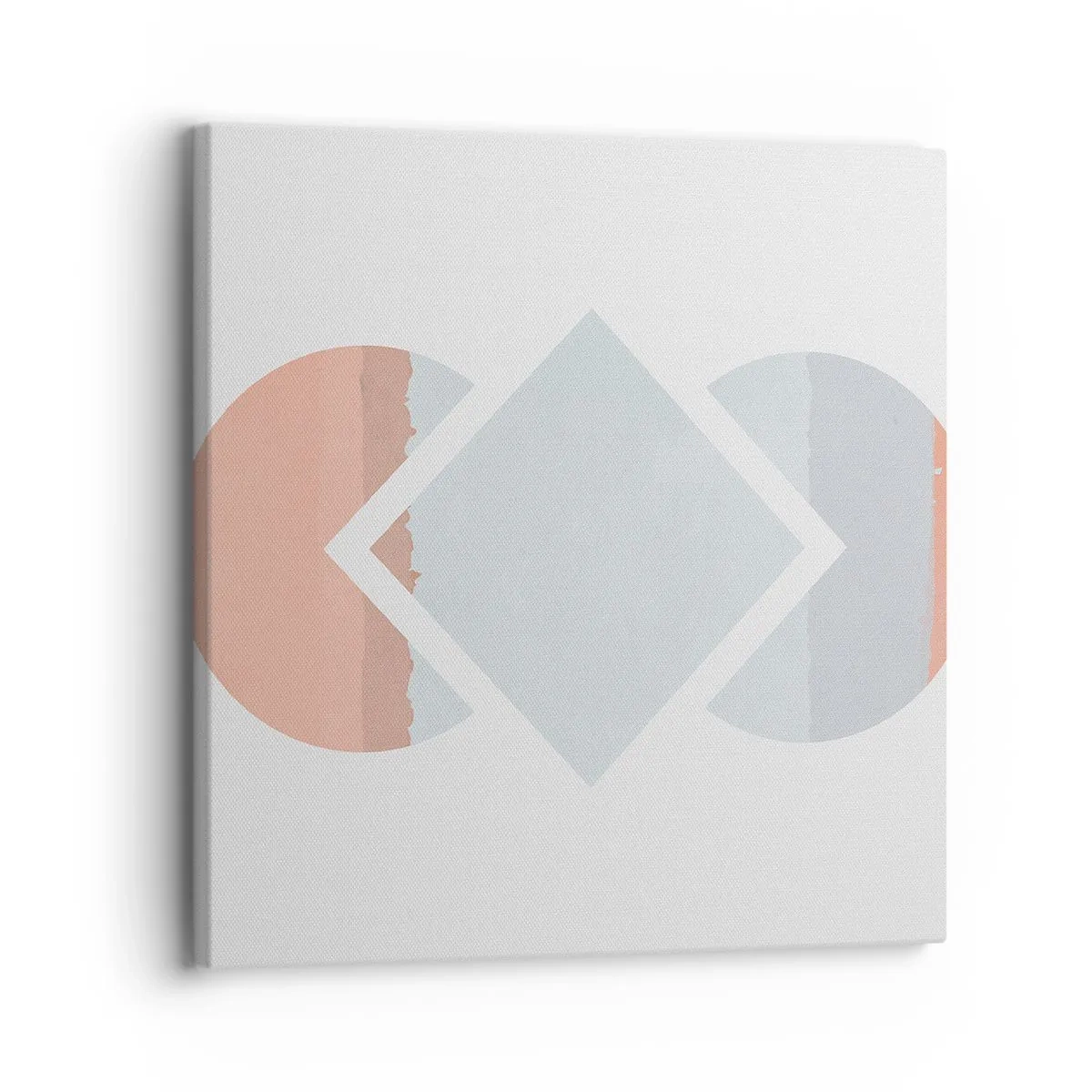 Impression sur toile - Image sur toile - La situation est clair - 30x30 cm