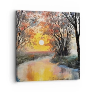 Impression sur toile - Image sur toile - Climats de printemps - 40x40 cm