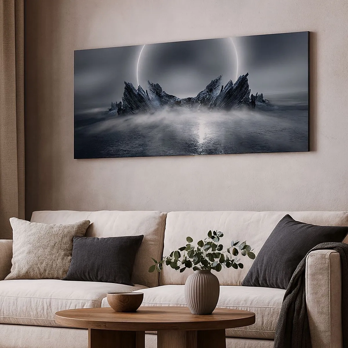 Impression sur toile - Image sur toile - La fin de l'histoire - 100x40 cm