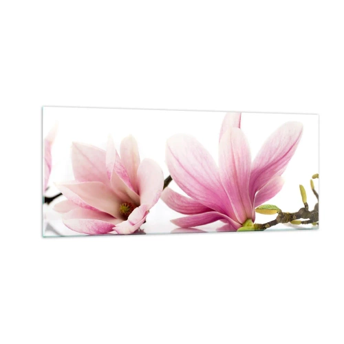 Impression sur verre - Image sur verre - Délicat comme une brise de printemps - 100x40 cm