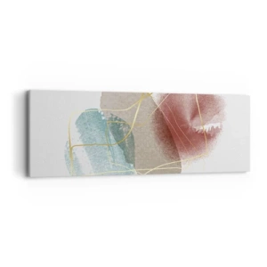 Impression sur toile - Image sur toile - Coraux de l'espace - 90x30 cm