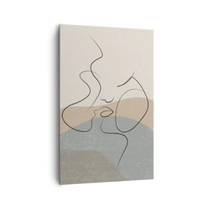 Impression sur toile - Image sur toile - Comme un coup de pinceau - 80x120 cm