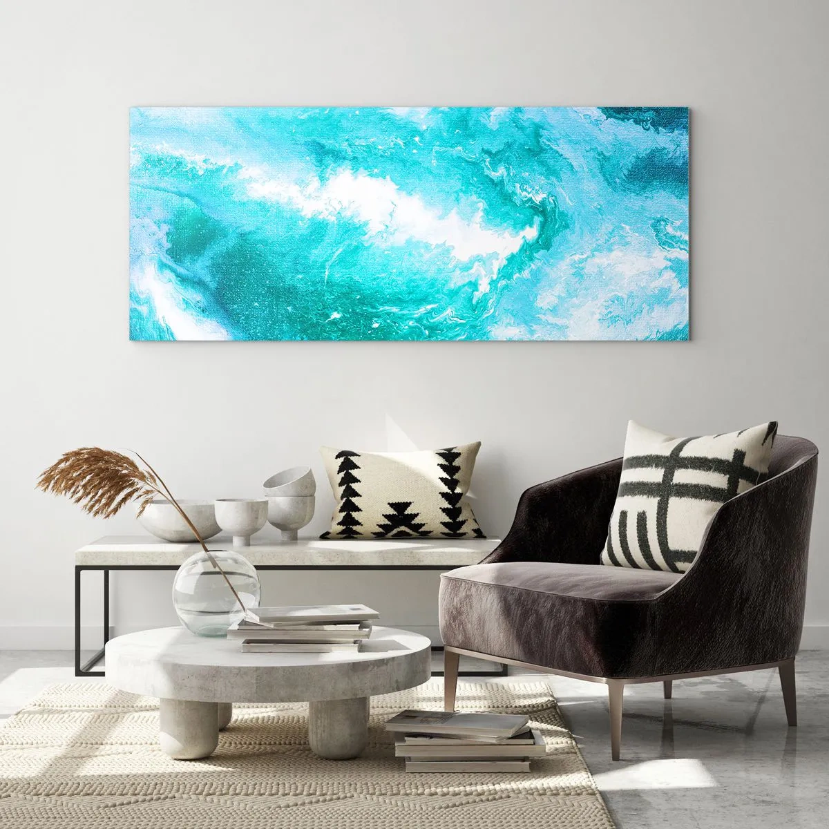 Impression sur verre - Image sur verre - Au coeur de l'élément - 100x40 cm