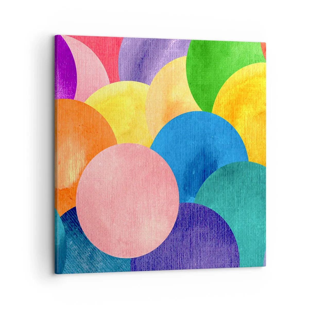 Impression sur toile - Image sur toile - La plénitude primitive de la vie - 50x50 cm