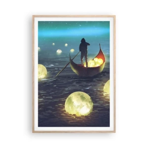 Affiche dans un chêne clair - Poster - Des choses dont les philosophes n'ont jamais rêvé - 70x100 cm