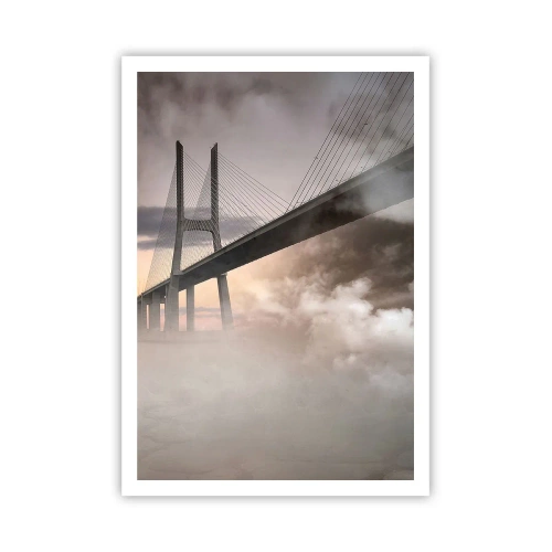 Affiche - Poster - Sur la rivière qui n'existe pas - 70x100 cm