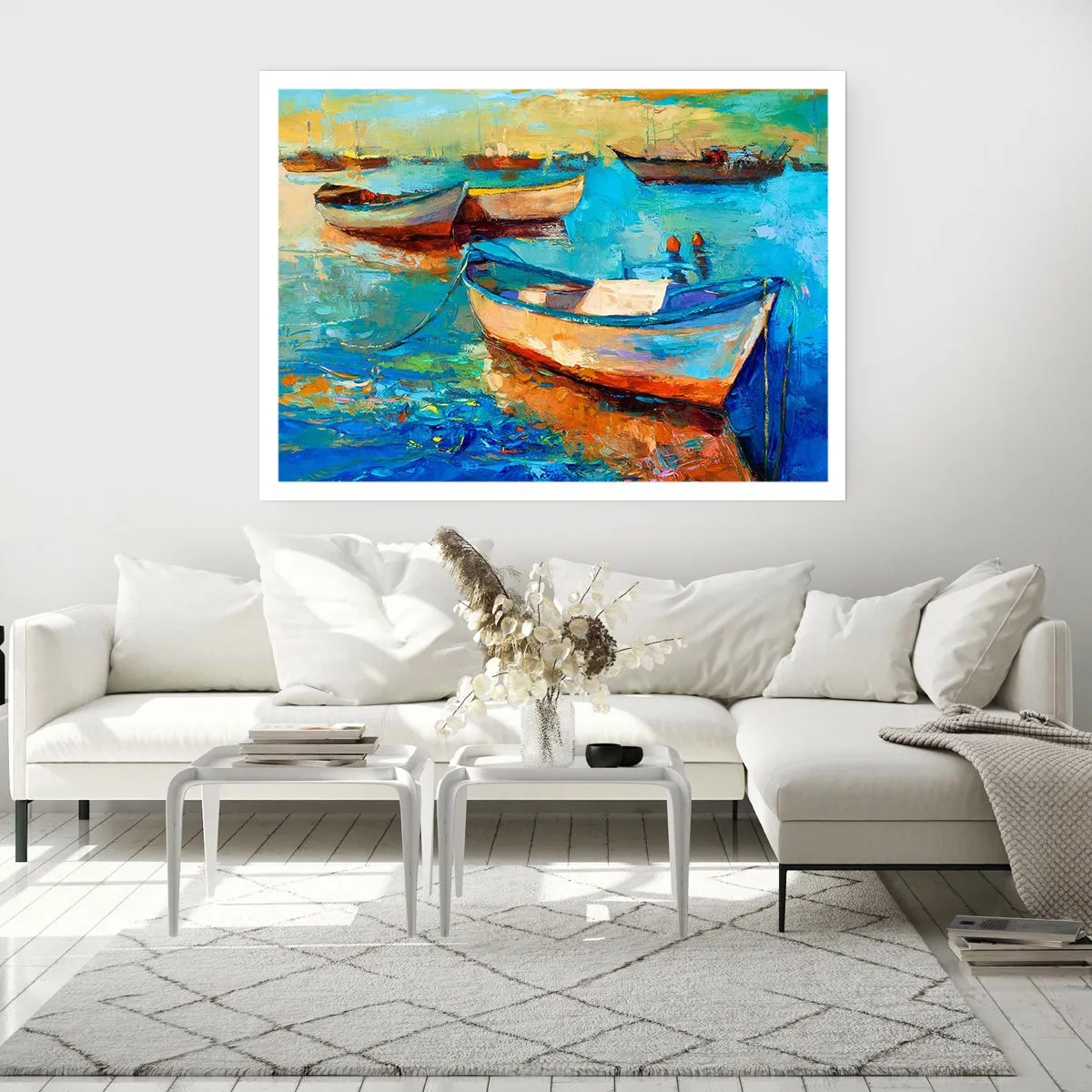 Affiche - Poster - Dans la baie du sud - 40x30 cm