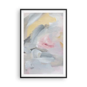 Affiche dans un cadre noir - Poster - Dans un monde pastel - 61x91 cm