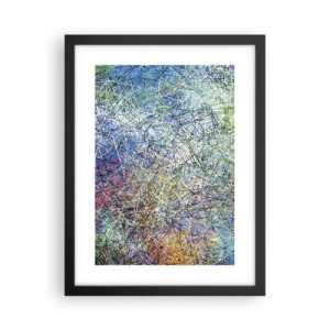 Affiche dans un cadre noir - Poster - Ce n'est pas si simple - 30x40 cm