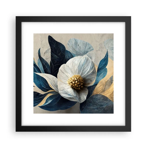 Affiche dans un cadre noir - Poster - Il a un coeur d'or - 30x30 cm