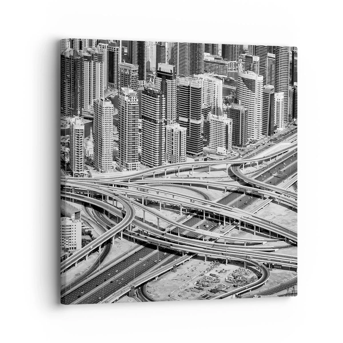 Impression sur toile - Image sur toile - Dubaï - la ville impossible - 30x30 cm