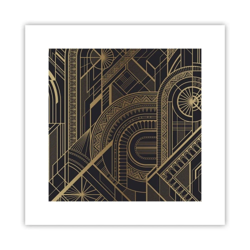 Affiche - Poster - Concept, idée, plan - 30x30 cm