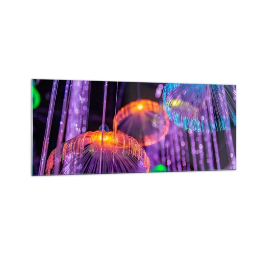 Impression sur verre - Image sur verre - Fontaine lumineuse - 100x40 cm