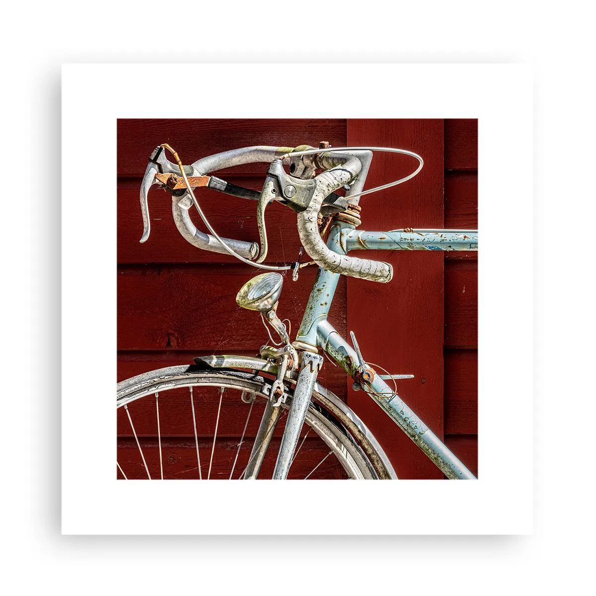 Affiche - Poster - Construit pour la victoire - 30x30 cm