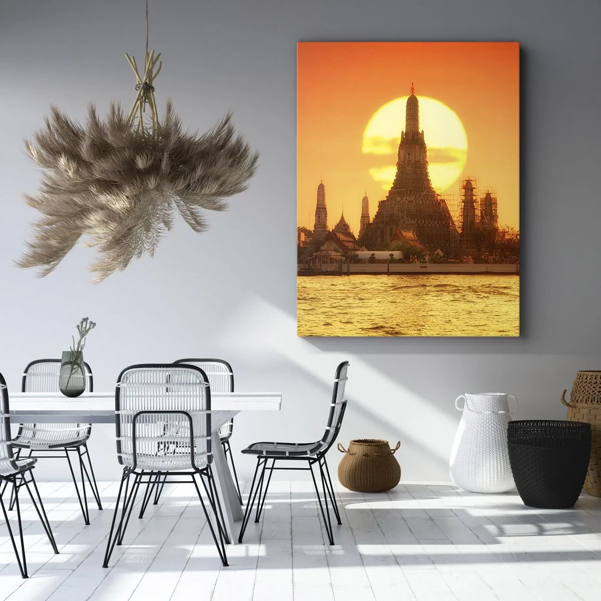 Impression sur toile - Image sur toile - Vers le soleil, toujours vers le soleil - 45x80 cm