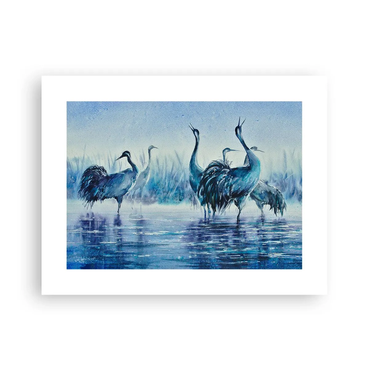 Affiche - Poster - Réunion matinale - 40x30 cm