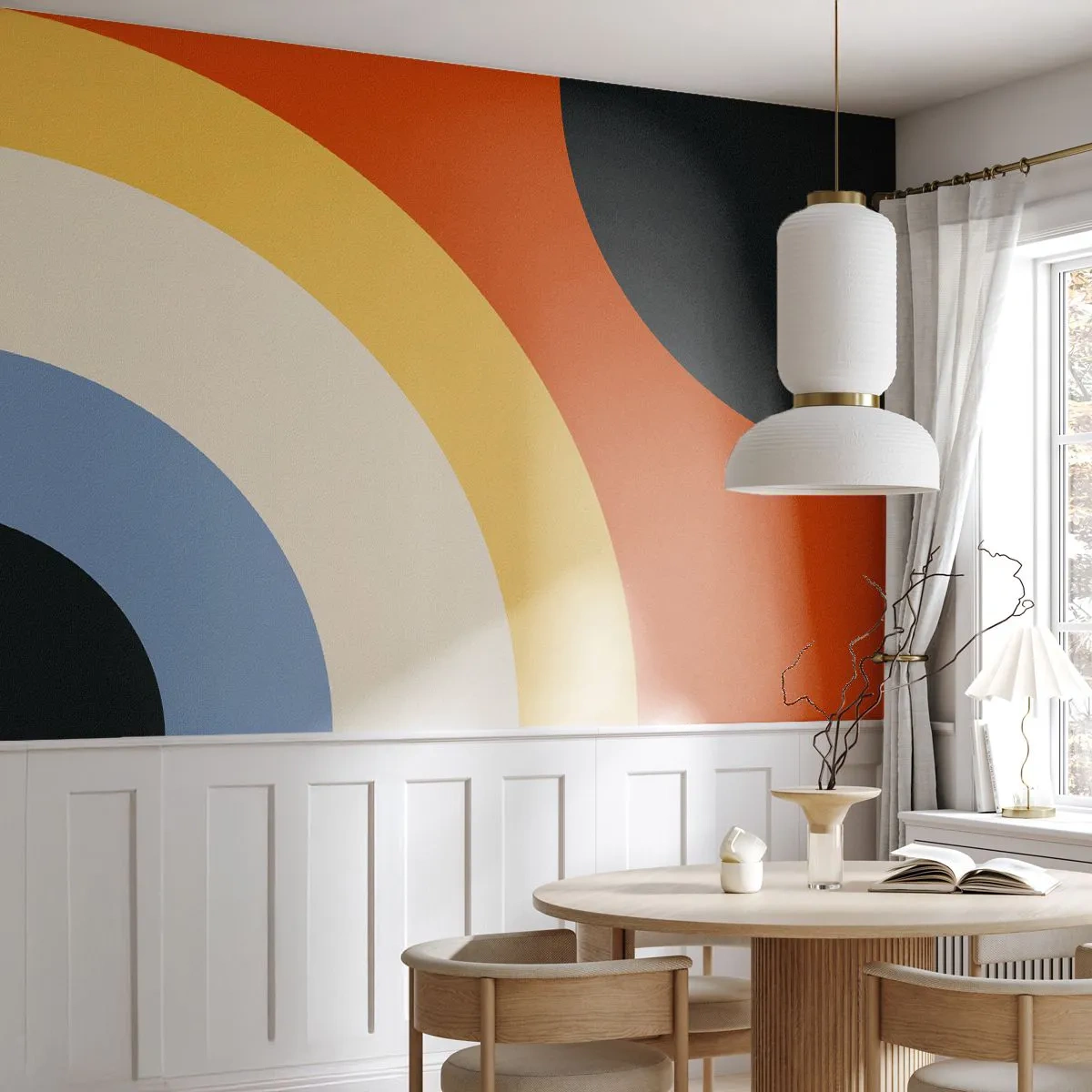 Papier Peint Photo Standard Eco - Vers son soi - Abstraction, Morceau, Art moderne - 350x256 cm