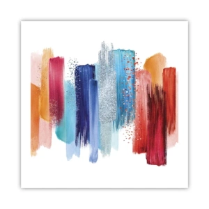 Affiche - Poster - En haut et en bas - 60x60 cm