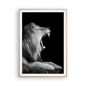 Affiche dans un chêne clair - Poster - Sans aucun doute - 70x100 cm