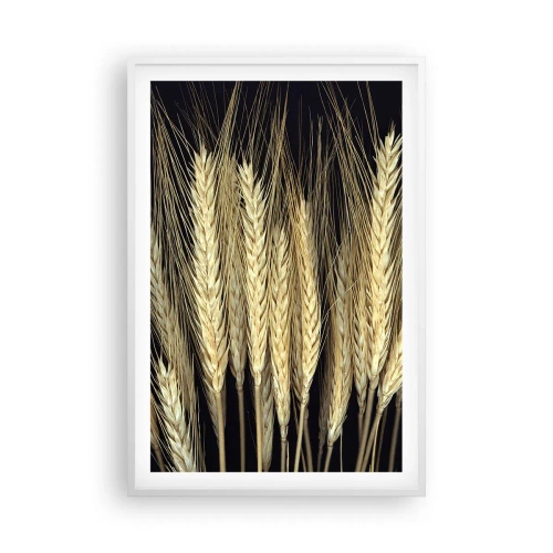 Affiche dans un cadre blanc - Poster - Magie rustique - 61x91 cm