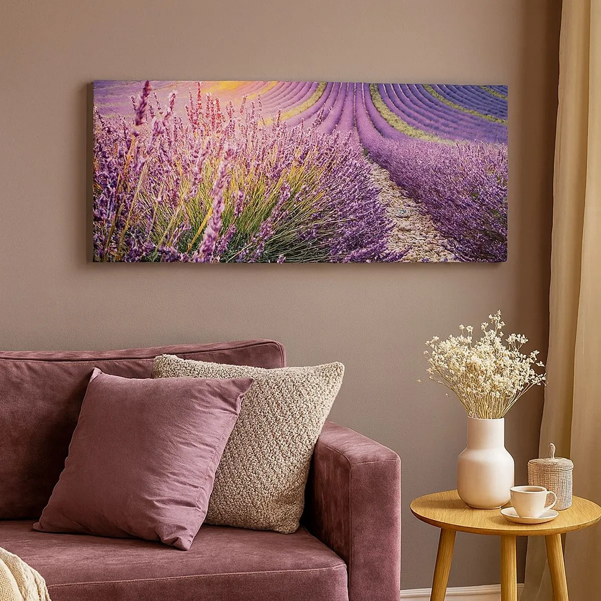 Impression sur toile - Image sur toile - Tige parfumée - 100x40 cm