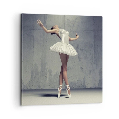 Impression sur toile - Image sur toile - Léger comme un oiseau - 60x60 cm