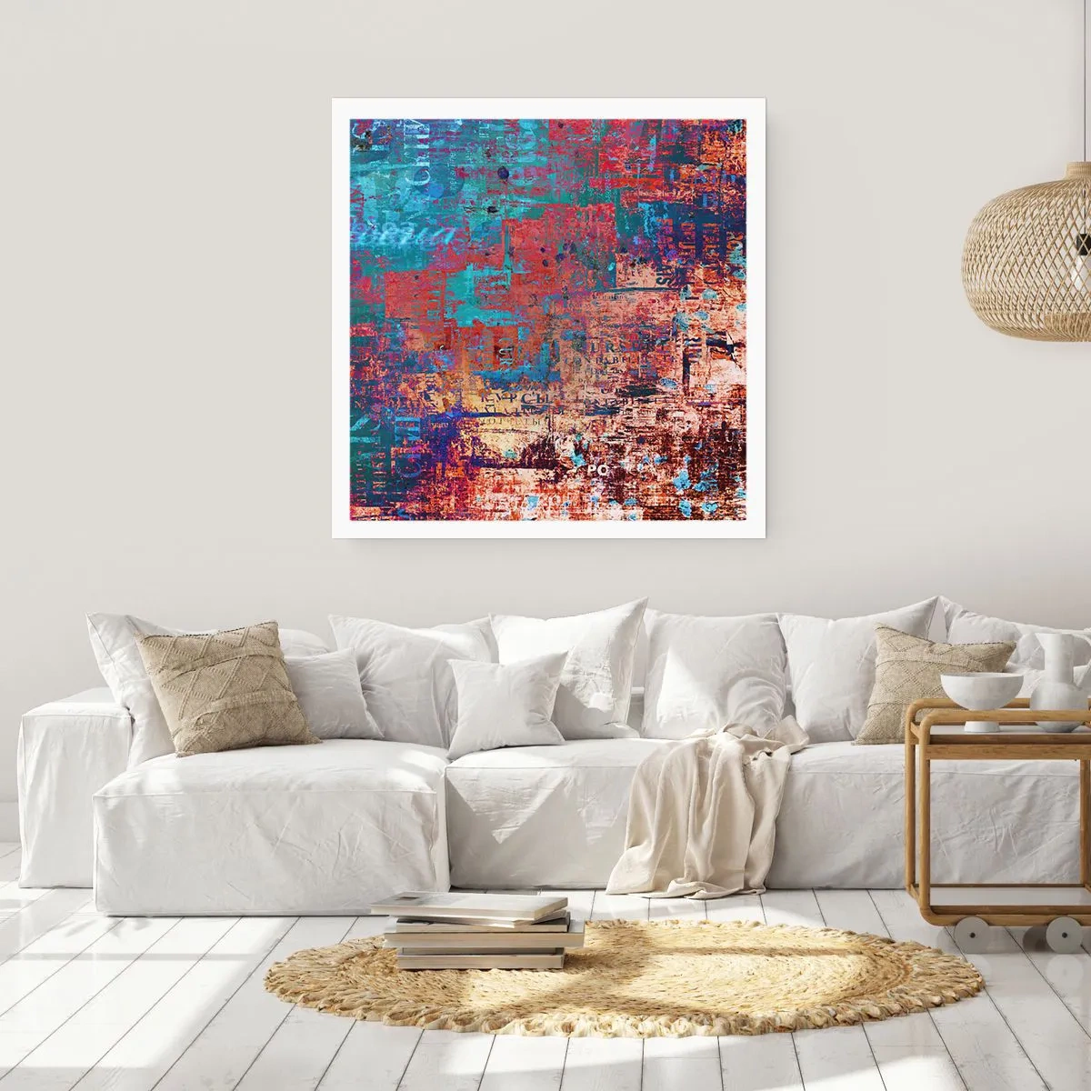 Affiche - Poster - Mémoire et oubli - 50x50 cm