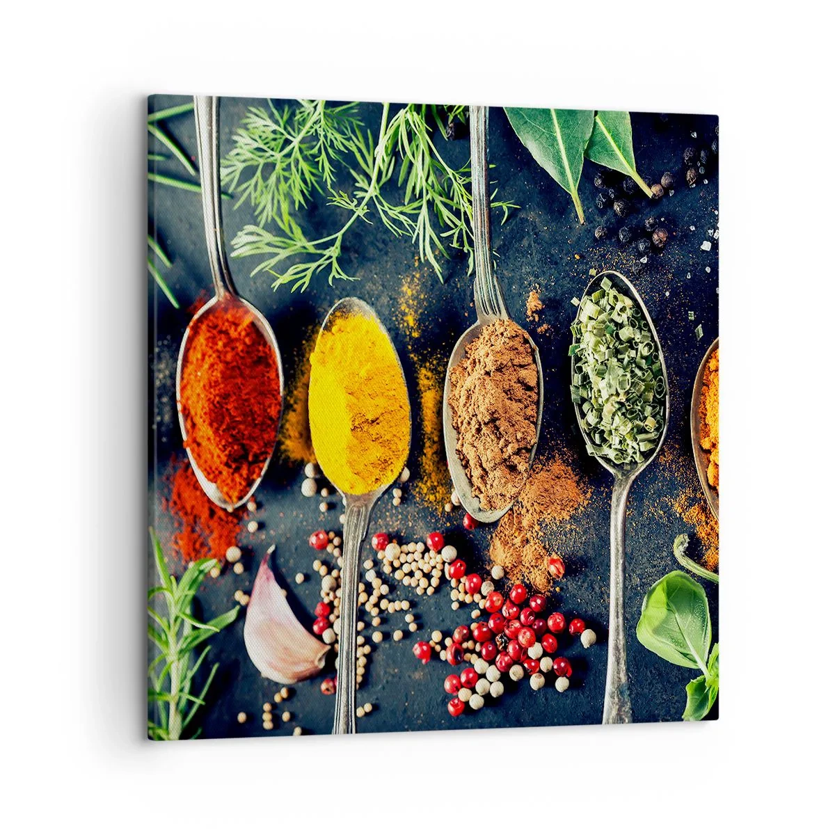 Impression sur toile - Image sur toile - Magie culinaire - 50x50 cm