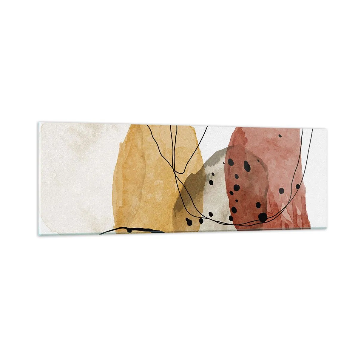 Impression sur verre - Image sur verre - Léger et transparent comme l'air - 90x30 cm