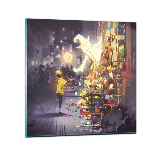 Impression sur verre - Image sur verre - La magie existe - 50x50 cm