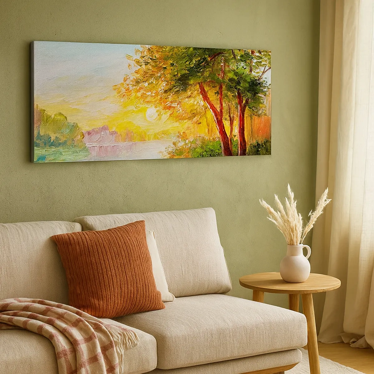 Impression sur toile - Image sur toile - Et in Arcadia ego - 30x30 cm