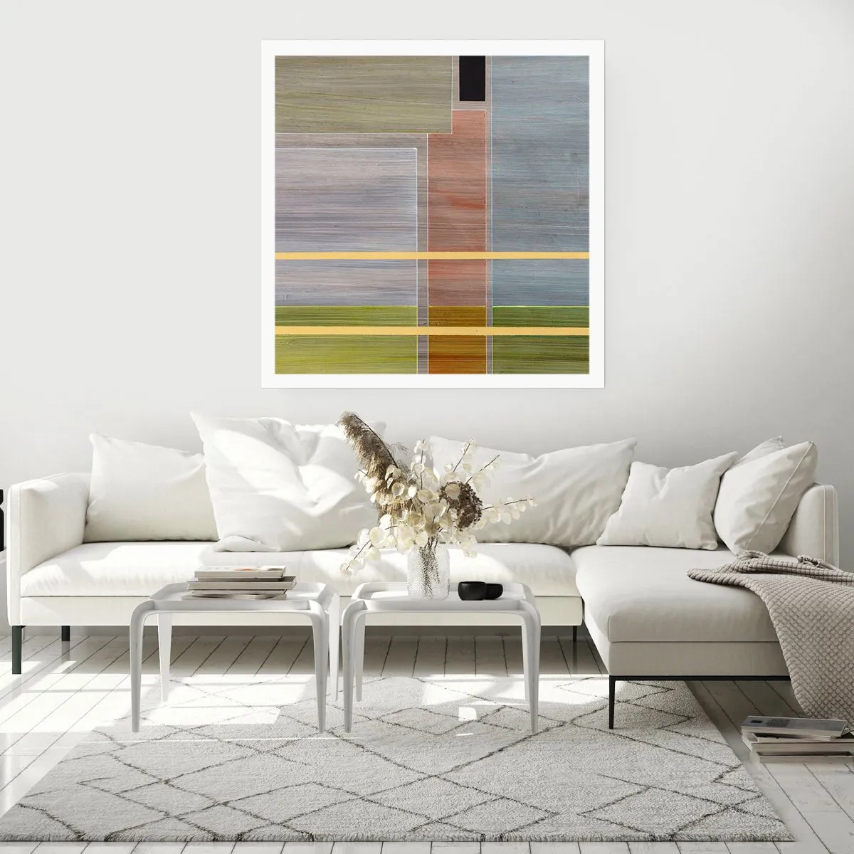 Affiche - Poster - Simple et calme - 60x60 cm