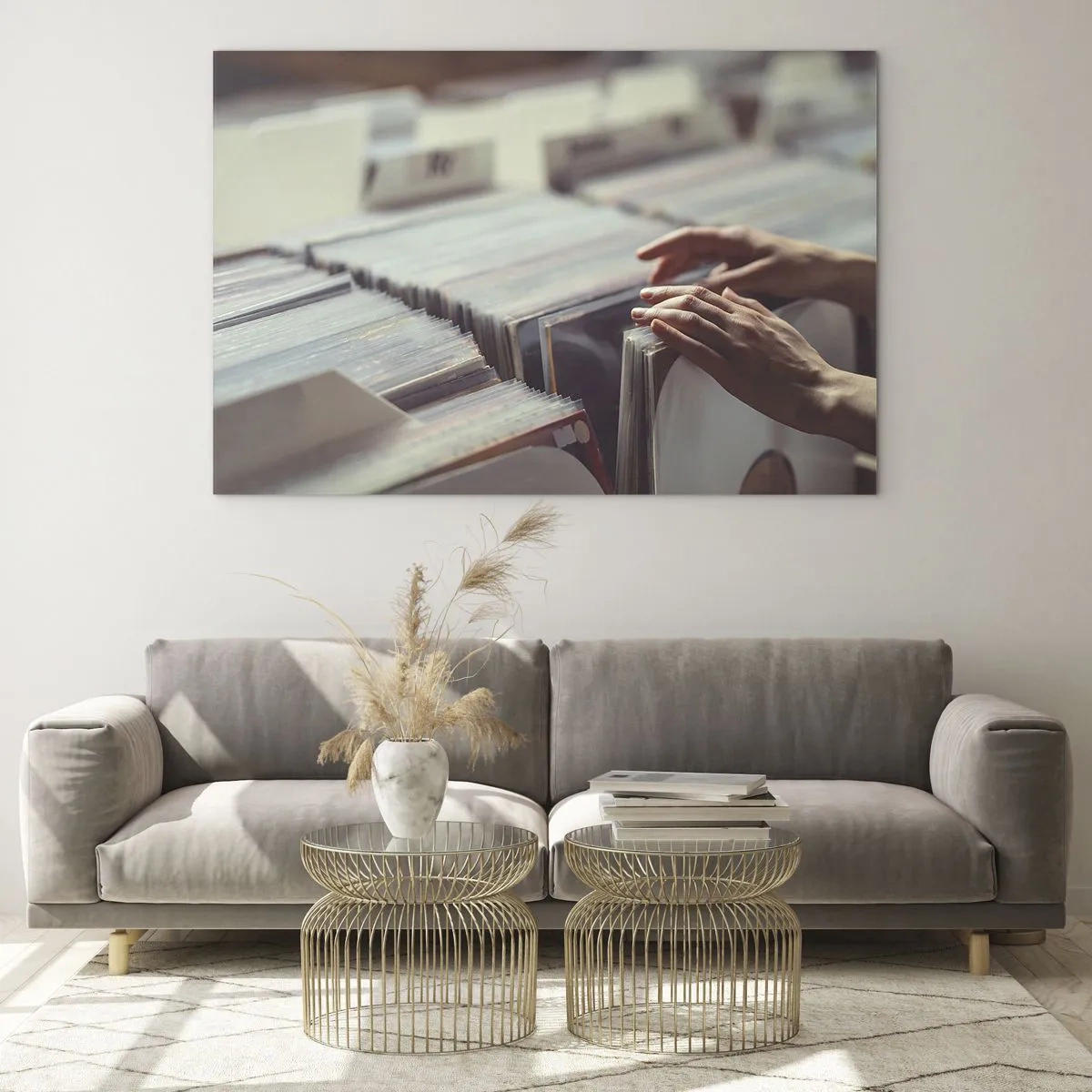 Impression sur verre - Image sur verre - À la recherche d'émotions - 70x50cm - A la recherche d'émotions - Décoration murale moderne pour le salon et la chambre ARTTOR