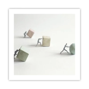 Affiche - Poster - Rien que la vie - 50x50 cm