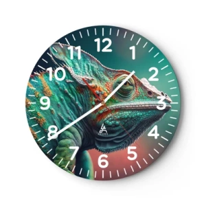 Horloge murale - Pendule murale - Vous me voyez? Pas bien… - 40x40 cm