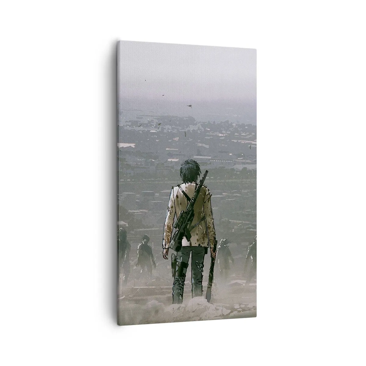 Impression sur toile - Image sur toile - Dernier samaritain ? - 55x100 cm