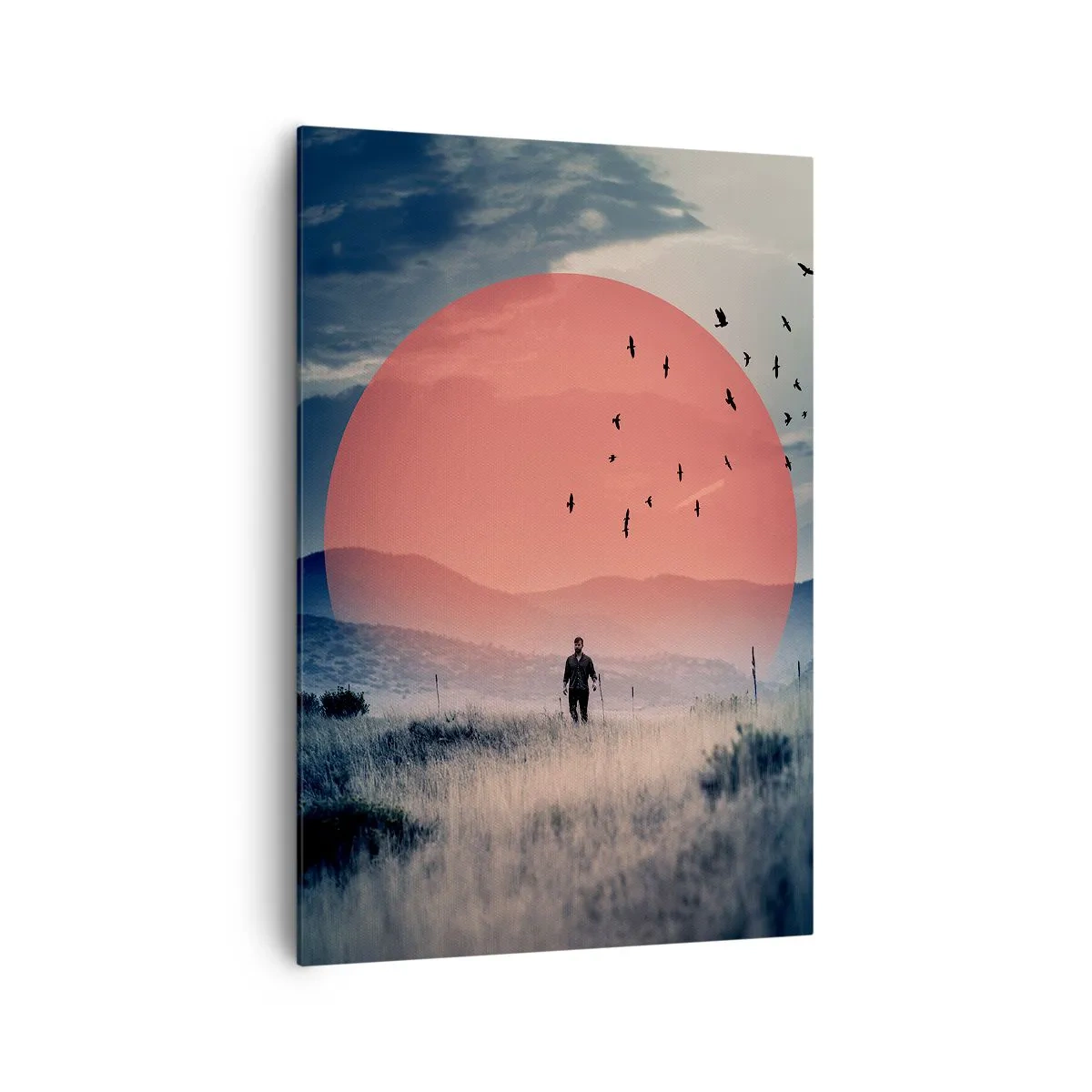 Impression sur toile - Image sur toile - Dans ses éléments - 70x100 cm