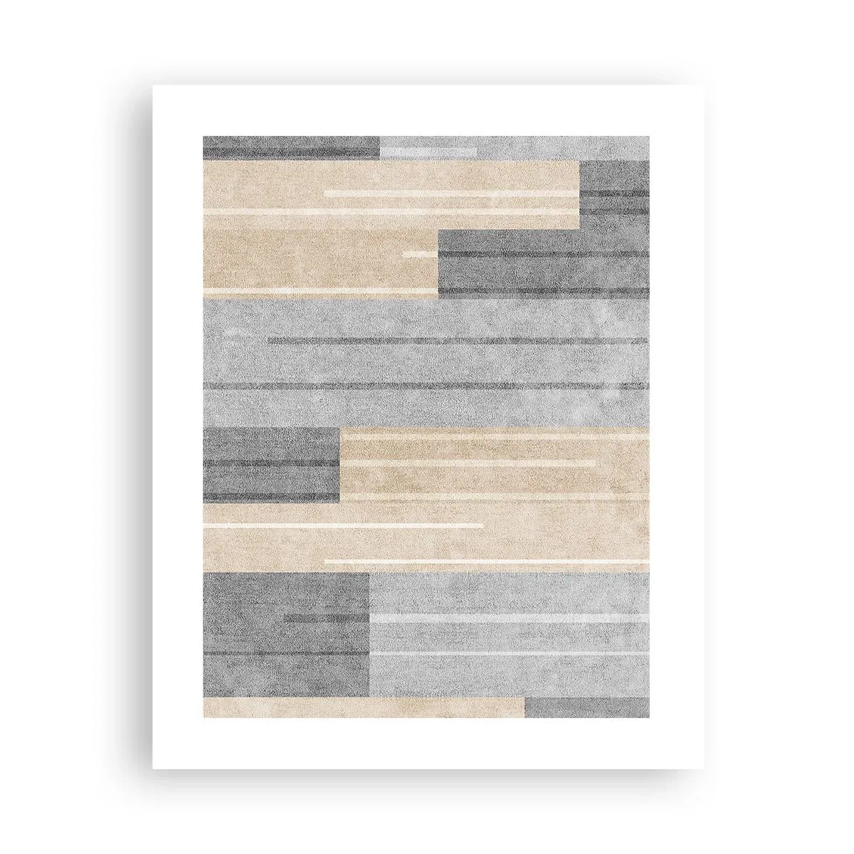 Affiche - Poster - Composition : se tenir droit - 40x50 cm