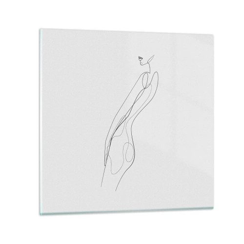 Impression sur verre - Image sur verre - Juste une promesse - 30x30 cm