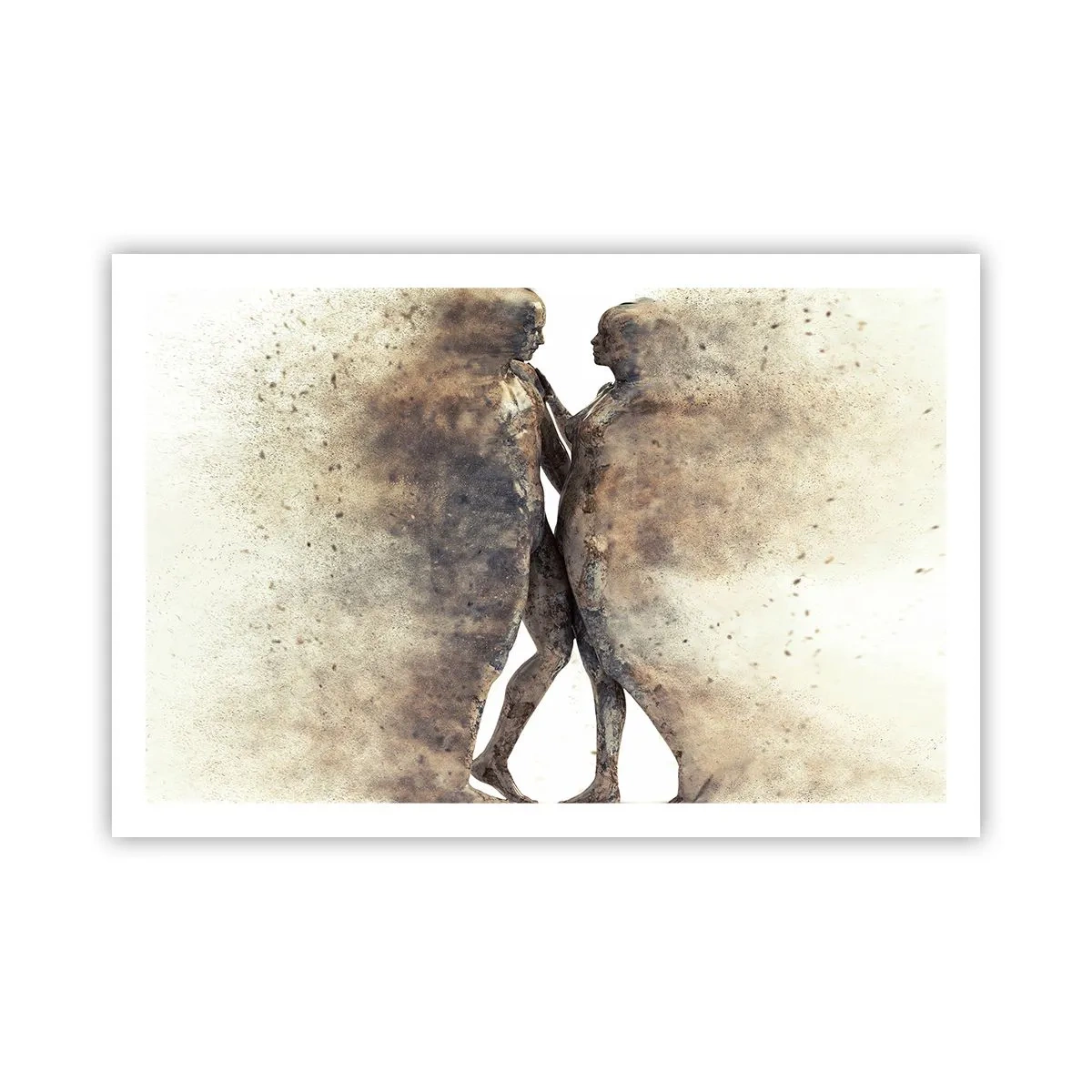 Affiche - Poster - Ils sont sortis de la poussière pour aimer - 91x61 cm