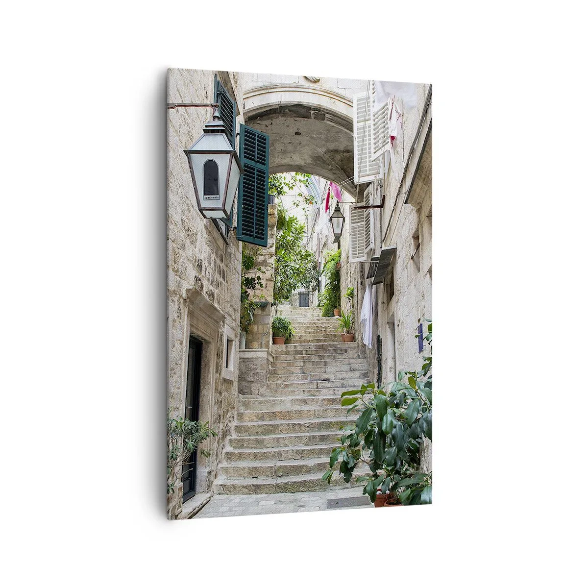 Impression sur toile - Image sur toile - Une charmante ruelle - 80x120 cm