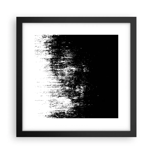 Affiche dans un cadre noir - Poster - Et le gagnant est ... - 30x30 cm