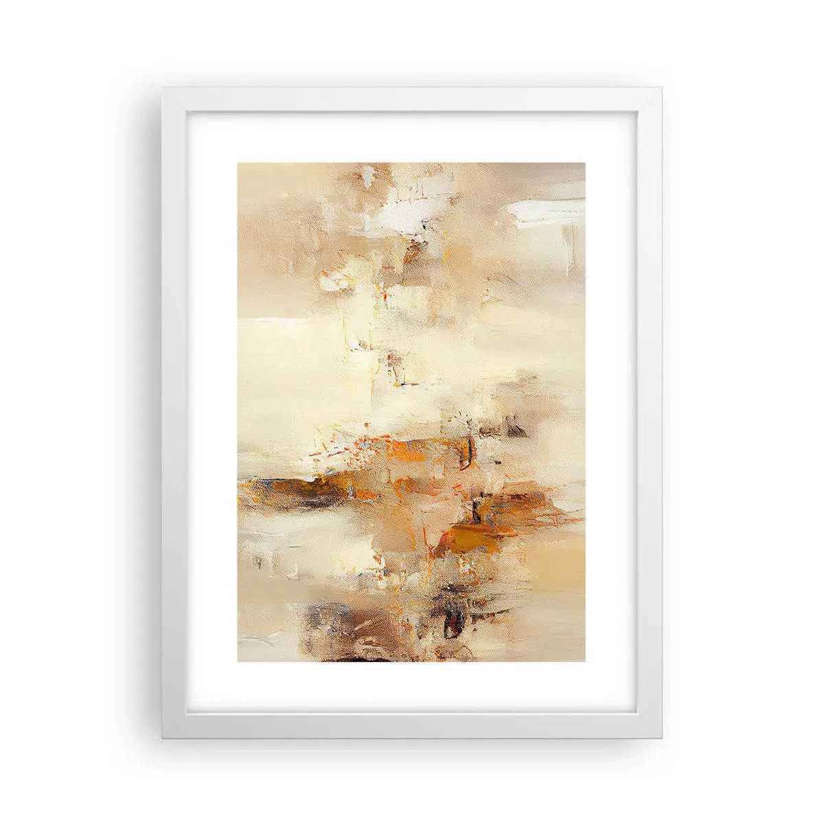 Affiche dans un cadre blanc - Poster - Âme de l'ambre - 30x40 cm