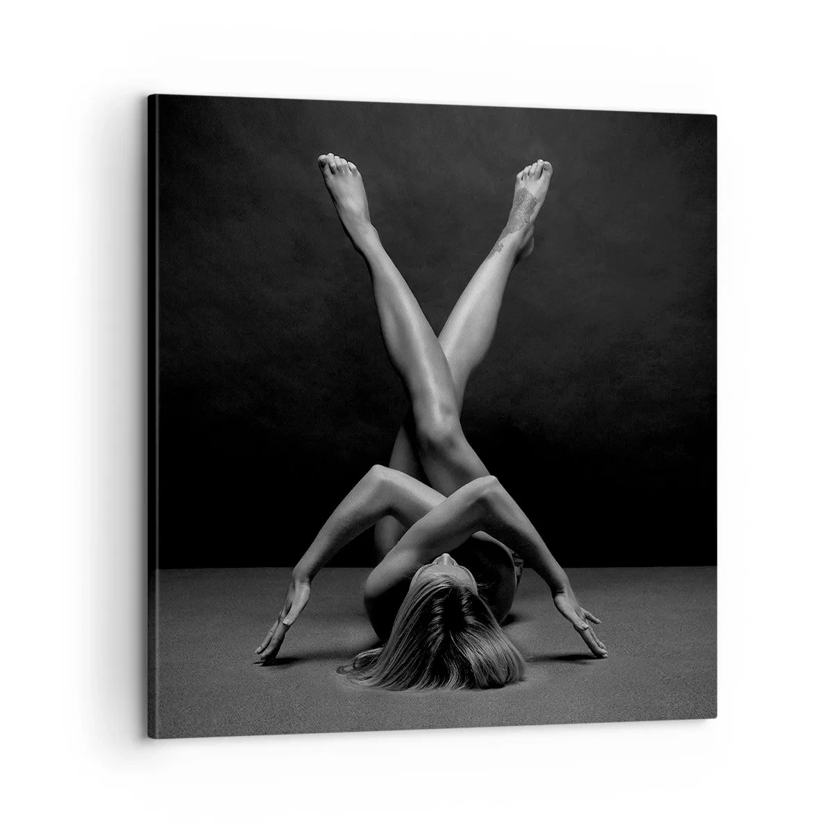 Impression sur toile - Image sur toile - Géométrie de la nudité - 60x60 cm
