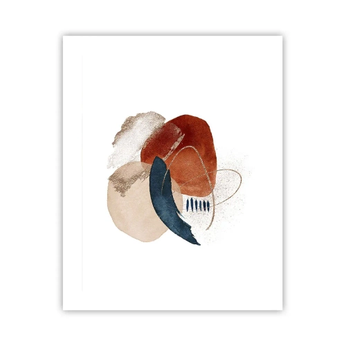 Affiche - Poster - Composition ovale - 40x50 cm