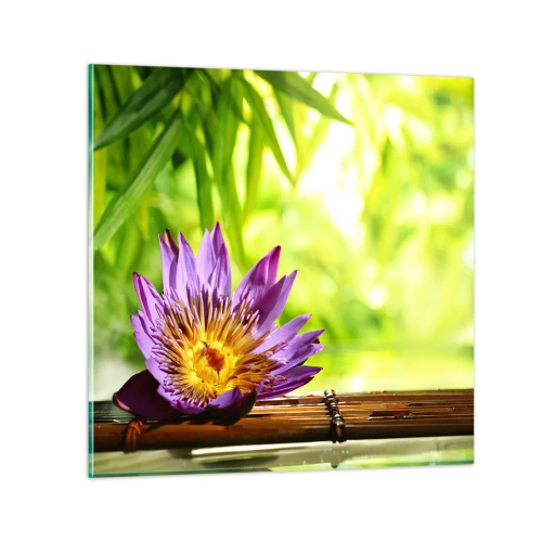 Impression sur verre - Image sur verre - Sous le soleil asiatique - 50x50 cm