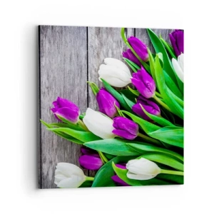 Impression sur toile - Image sur toile - Le jour des vacances de printemps - 70x70 cm