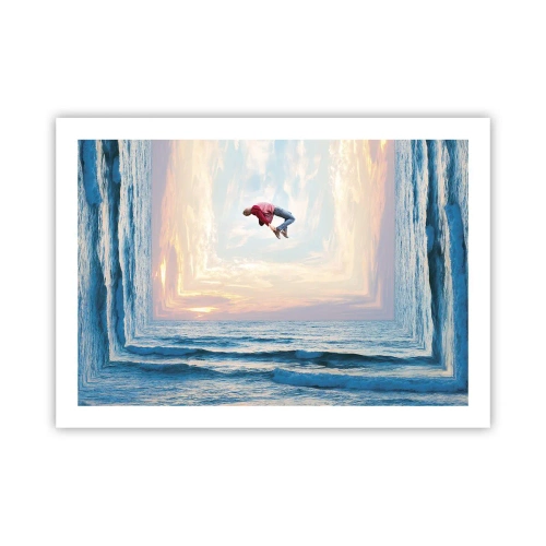 Affiche - Poster - Vers une autre dimension - 70x50 cm