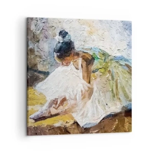 Impression sur toile - Image sur toile - D'après un tableau de Degas - 60x60 cm